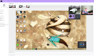 iSpyPRO Web Interface (multiple live cam overlays)