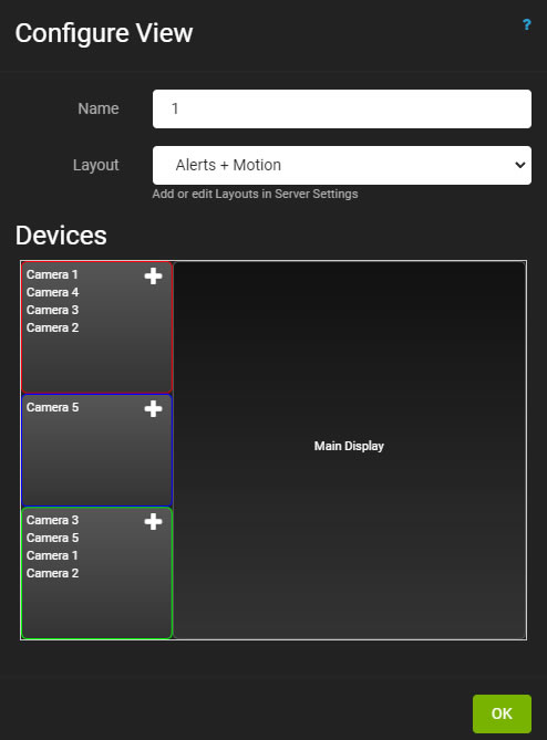 Configuring a View