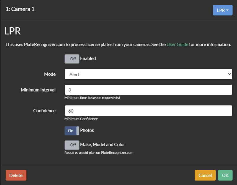 Configuring LPR