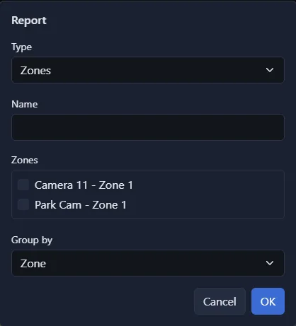 Adding a report to a dashboard