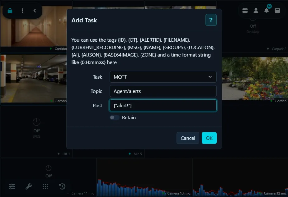 添加 MQTT 操作