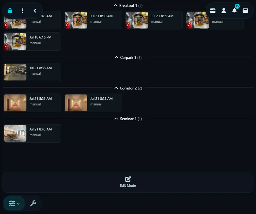 Fotos in Agent DVR verwenden