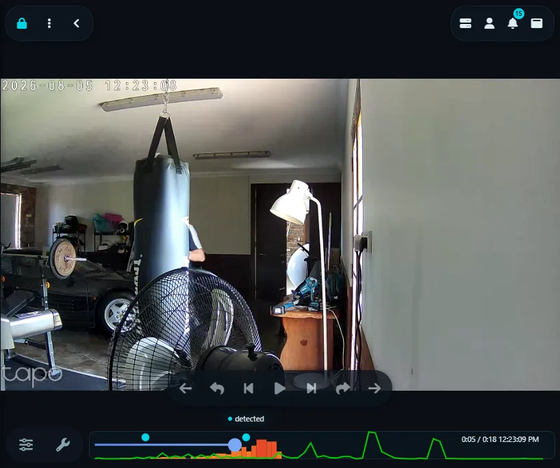 Playback in Agent DVR