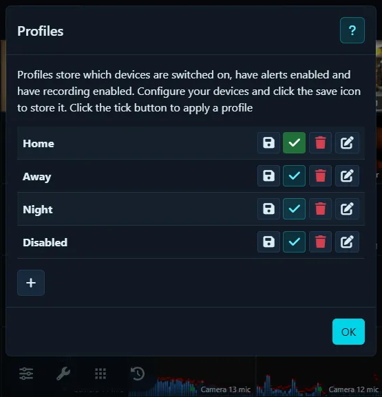  Agent DVR Profiles