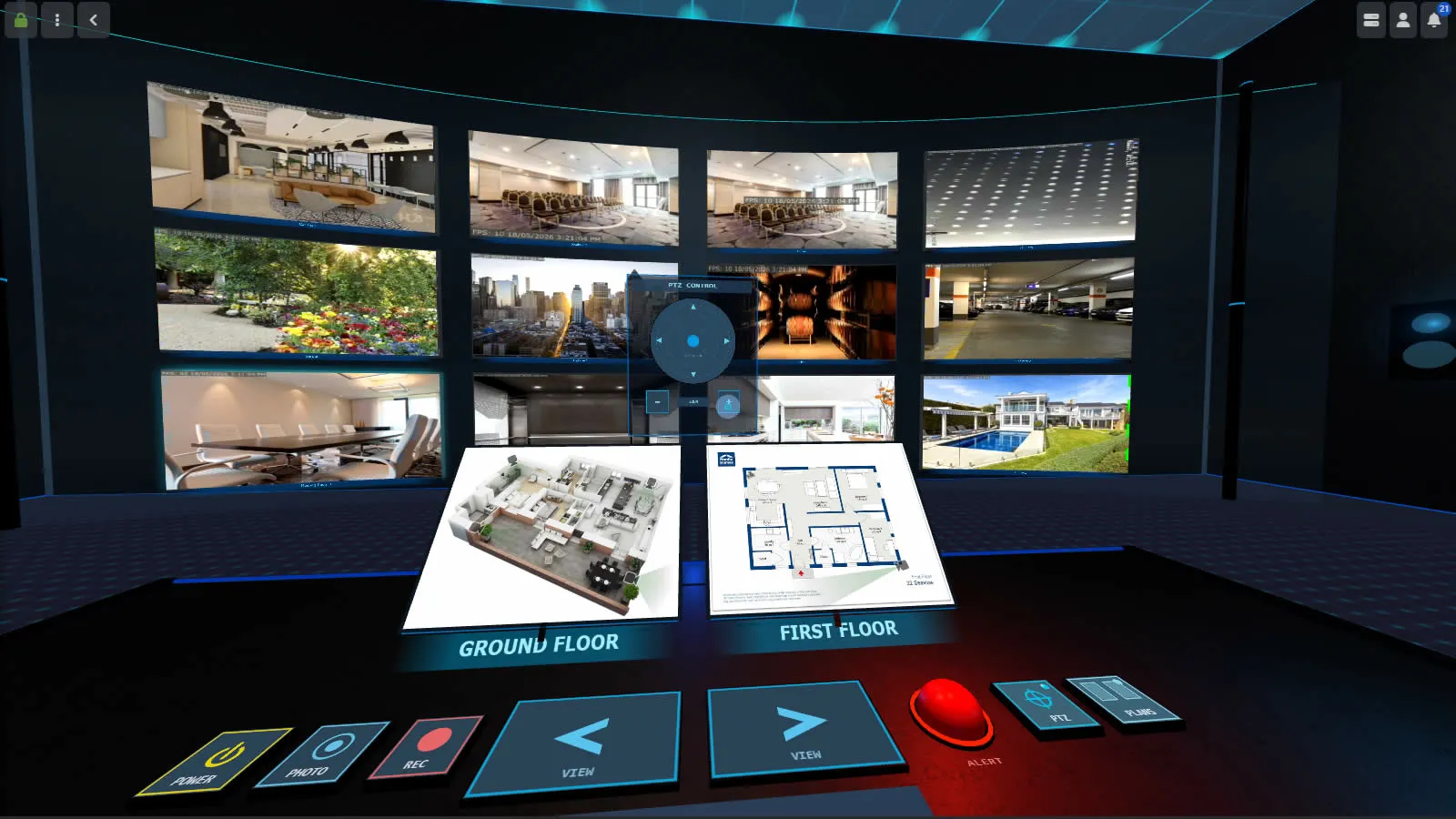  Agent DVR VR View