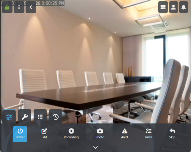 Agent DVR camera controls